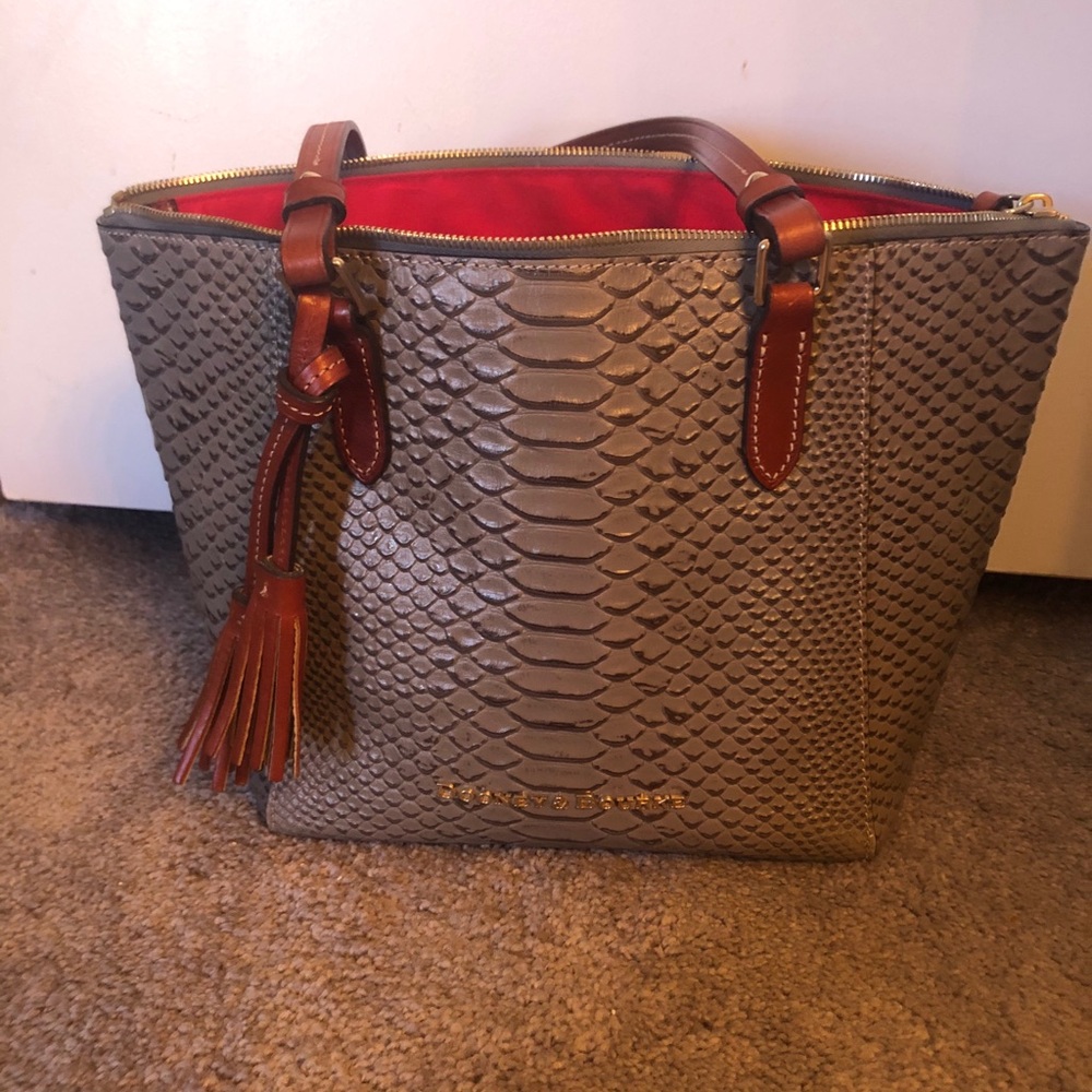 Dooney and Bourke Gray Tote